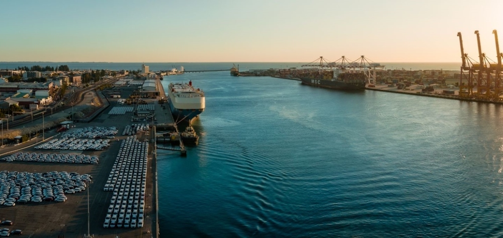 Panorama of Fremantle Ports Panorama of Fremantle Ports