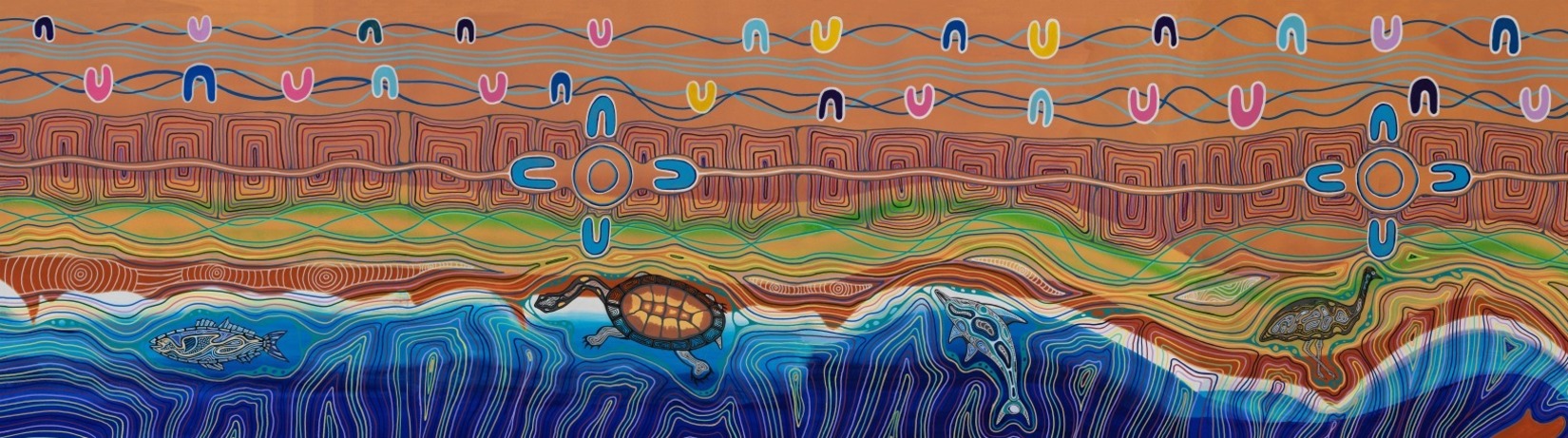 Aboriginal artwork by Peter Farmer
