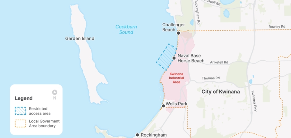 Westport restricted area map - 2024 Westport restricted area map - 2024