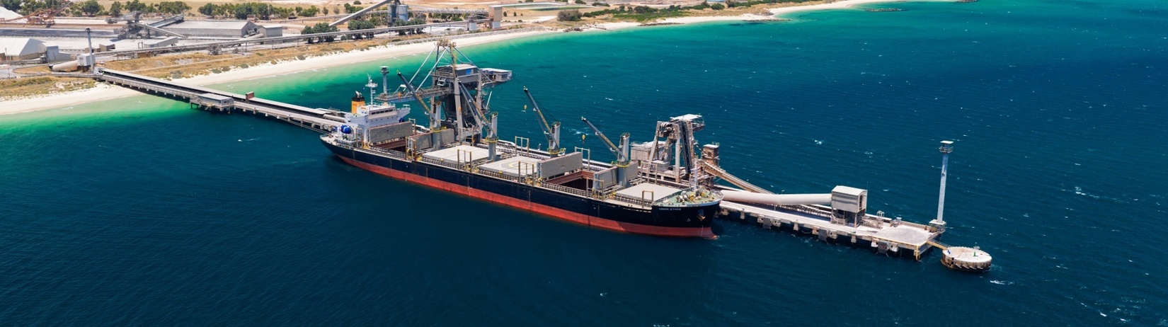 The Kwinana Bulk Terminal, and future Westport Container Terminal Footprint