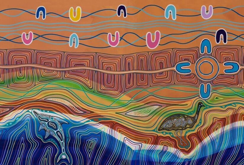 Artwork by Peter Farmer.