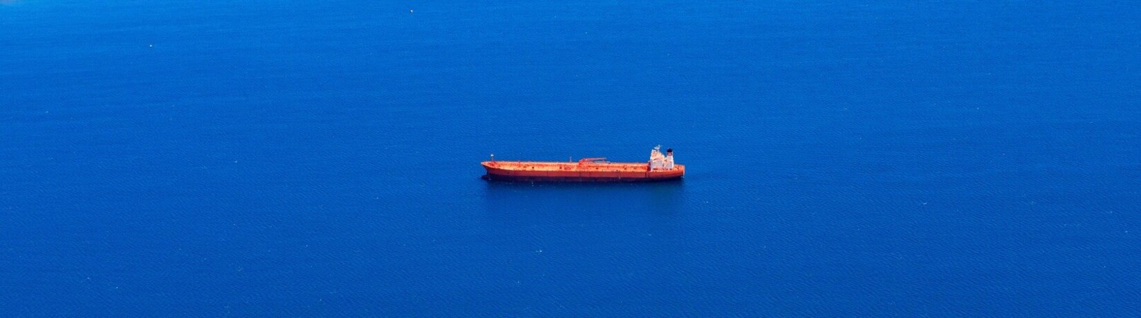 Aerial photo of vessel in the Cockburn Sound.