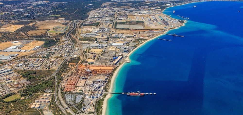 Aerial photo of Kwinana Industrial Area