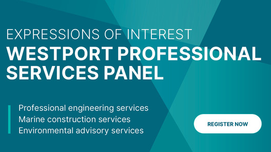 A teaser card showing Expressions of Interest - Westport Professional Services Panel